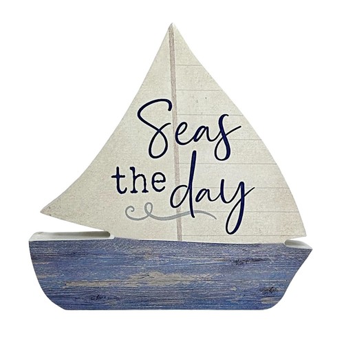 15cm wooden boat quote - wooden,