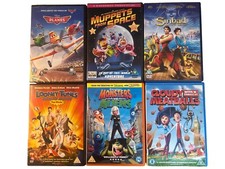 Kids Dvds Job Lot X6 DvDS