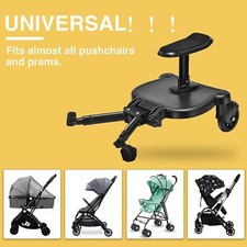 Child Buggy Stroller Step Board Stand Kids Toddler Wheeled Pushchair Connector