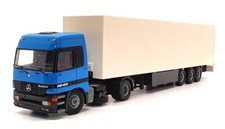 Tekno 1/50 Scale B6 600 0435 - Mercedes Benz Actros 1840 Truck - Blue/White