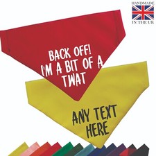 Personalised Dog Bandana Slide