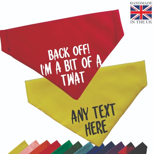 Personalised dog bandana slide - dog,