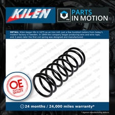 2x Coil Springs (Pair Set) fits FORD FIESTA Mk2 XR2 1.6 Front 84 to 89 Kilen
