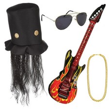 Slash Costume Rock Star Hat