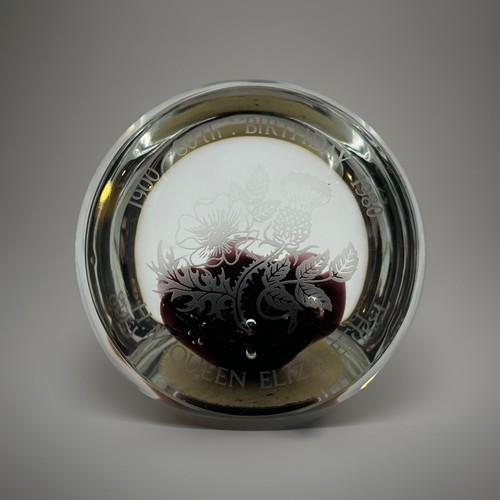 Caithness glass paperweight - caithness,