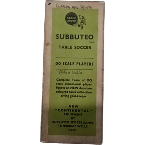 Subbuteo table soccer aston - subbuteo,
