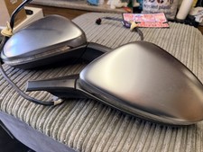 VW GOLF R MK7 7.5 DRIVER passenger POWER FOLDING WING MIRRORS (CHROME) 
