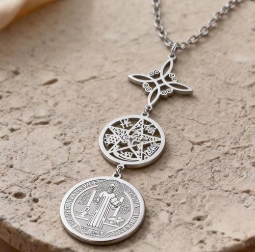 Triple protection necklace - protection,