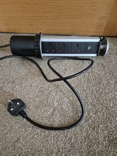 Pop Up Desk Electrix Extension Strip Tower UK Plug