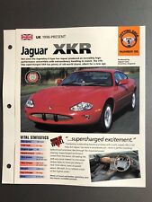 1998 Jaguar XKR IMP "Hot Cars" Spec Sheet Folder Brochure Awesome L@@K