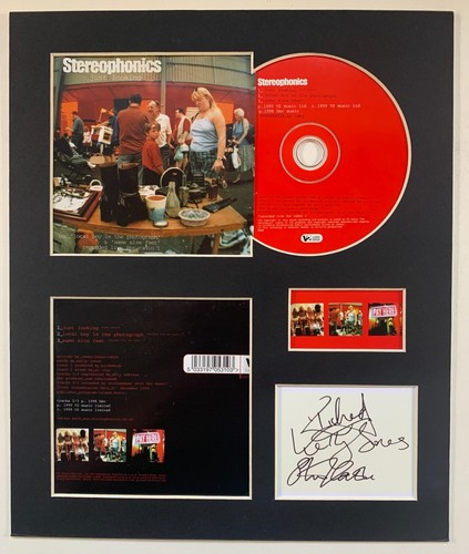 Stereophonics signed - -,