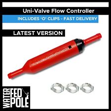 UNI VALVE Flow Control Water Fed pole Univalve - Latest Version - Fast Delivery