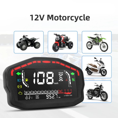 Motorcycle led lcd - motorcycle,