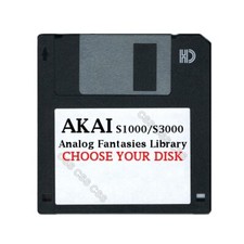 Akai S1000 / S3000 Floppy Disk