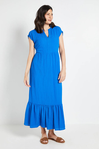 Wallis blue maxi dress womens - maxi,