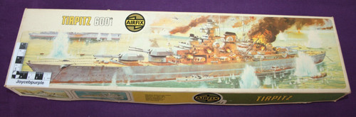Airfix tirpitz 600 - tirpitz, scale