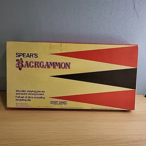 Vintage spear backgammon - vintage, spear's