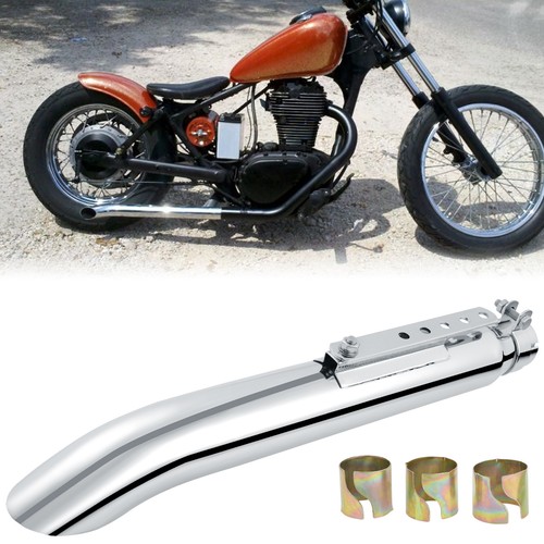 Slash cut exhaust muffler - cut,