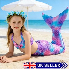 Kids Girls Mermaid Tail