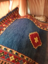 GABBEH nomadic tribal carpet rug handmade 100% wool vegetable dyes