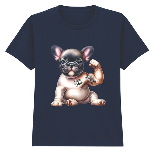 Love mom french bulldog - french,