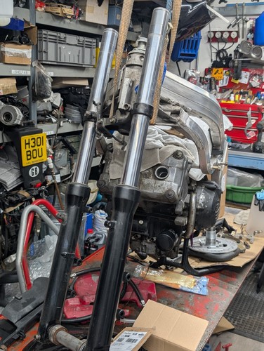 Honda vfr750 front forks - honda,