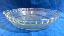 Vintage JAJ Pyrex Clear Glass