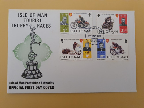 Isle man first day - isle, cover
