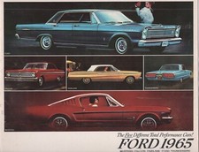 1965 Ford Automobile Dealers