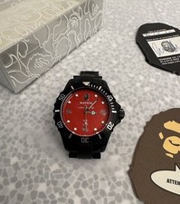 Bapex Type 1 Limited Edition Vintage Black Red Bathing Ape