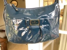 RADLEY BLUE PATENT LEATHER