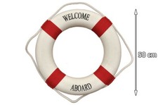 New red 50cm life ring - red,