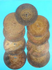 Lot of 9 Antique Symphonion