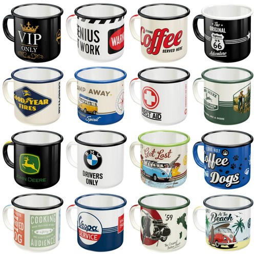 Nostalgic style enamel - style,