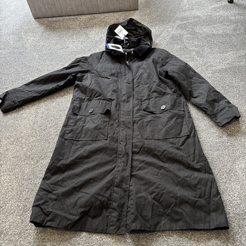 Elle ladies long waxed cotton - ladies,