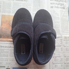 Pavers men's blue slippers
