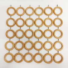 30 Light Brown Wooden Curtain