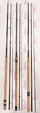 Set of 3 Daiwa Match Fishing Float Rods Harrier X / Super Sensor / Vulcan X 90s