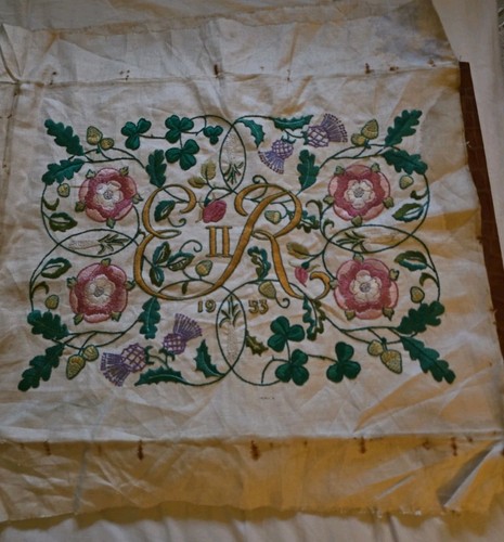 Vintage 1953 completed hand - completed,