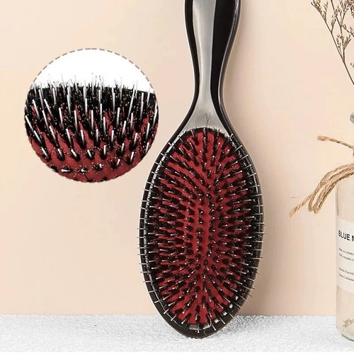 Natural boar bristle hair - natural,