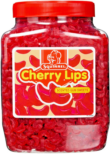 Squirrel cherry lips scented - cherry,