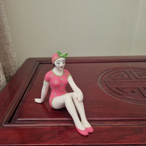 Art deco style - art, bathing