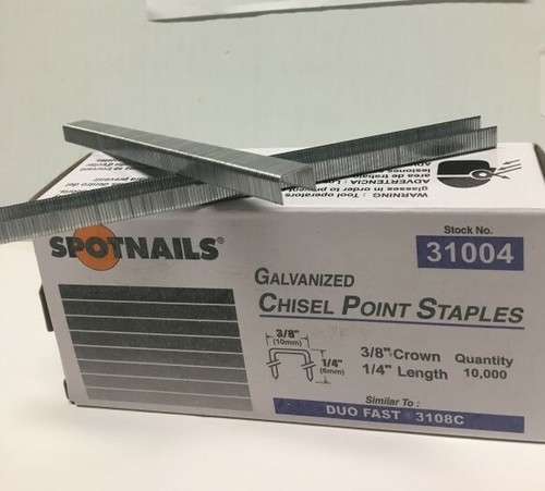 Upholstery staples spotnail - upholstery, staples,