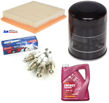 FOR NISSAN MICRA K12 1.0 1.2 1.4 03-10 OIL AIR FILTER Spark Plug OILSERVICE KIT 