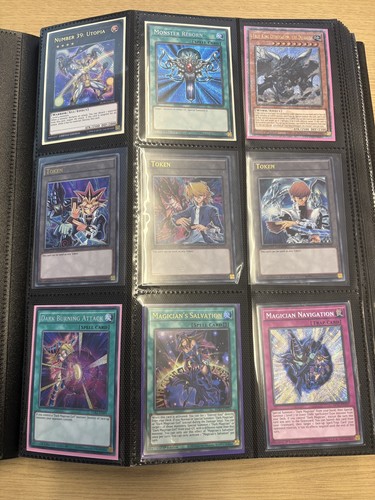 Yugioh tcg card holo - card, binder