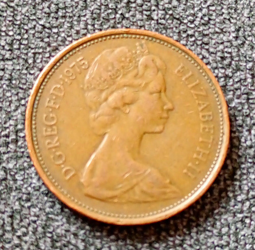 1975 great britain two - 2p,