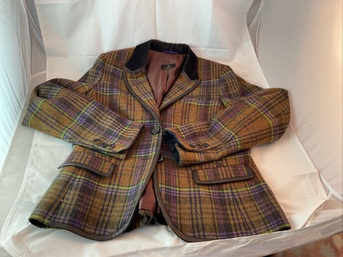 Vintage brown tartan - tartan, fitted