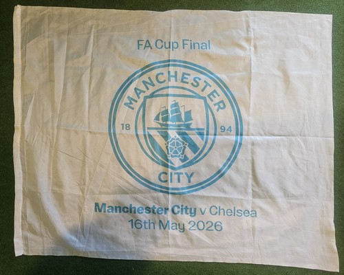 Manchester city wembley flag - manchester,