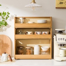 Bamboo Desktop Storage Box
