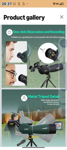 Svbony sv28 75x70 spotting - sv28,